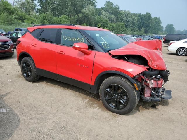 3GNKBCRS9LS655884 - 2020 CHEVROLET BLAZER 2LT RED photo 4