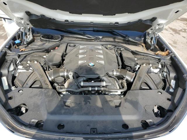 WBA33EJ09PCL79487 - 2023 BMW 760 XI WHITE photo 11