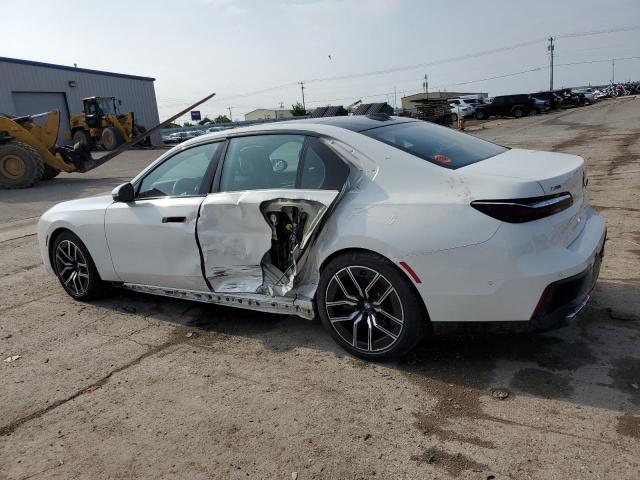 WBA33EJ09PCL79487 - 2023 BMW 760 XI WHITE photo 2