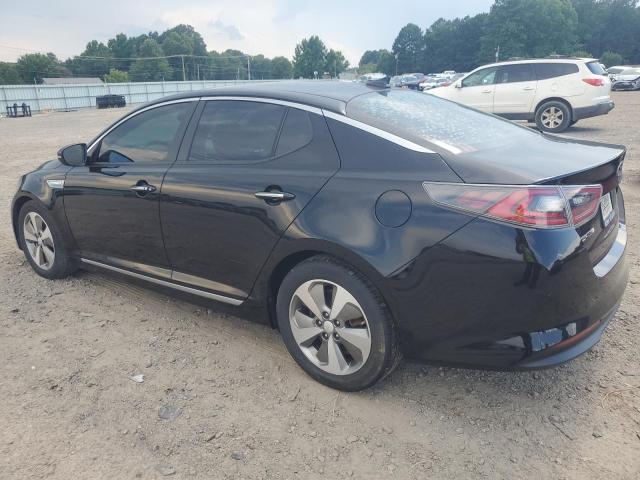 KNAGN4AD2E5073032 - 2014 KIA OPTIMA HYBRID BLACK photo 2