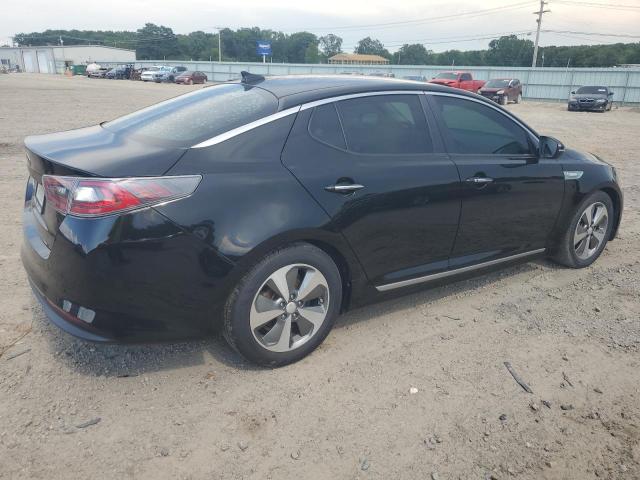 KNAGN4AD2E5073032 - 2014 KIA OPTIMA HYBRID BLACK photo 3