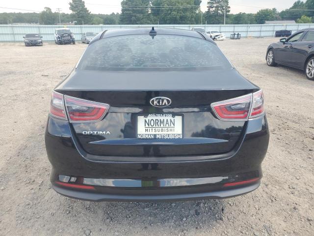 KNAGN4AD2E5073032 - 2014 KIA OPTIMA HYBRID BLACK photo 6