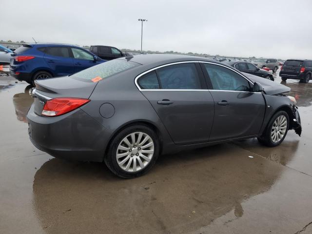 W04GR5EC8B1007208 - 2011 BUICK REGAL CXL GRAY photo 3