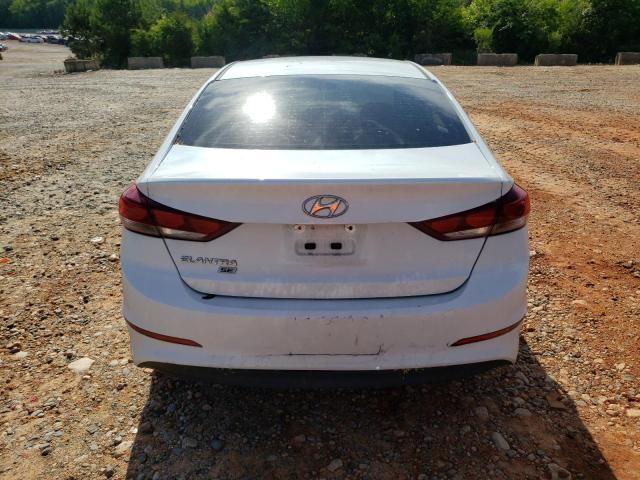 5NPD74LF0JH340449 - 2018 HYUNDAI ELANTRA SE WHITE photo 6