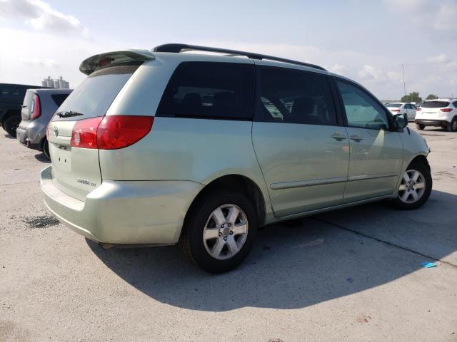 5TDZA23CX6S471620 - 2006 TOYOTA SIENNA CE GREEN photo 3