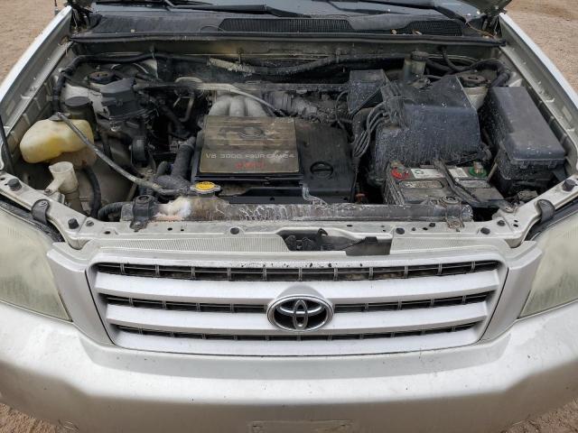 JTEGF21A530096997 - 2003 TOYOTA HIGHLANDER LIMITED SILVER photo 12