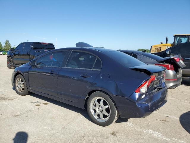 1HGFA16539L026573 - 2009 HONDA CIVIC LX BLUE photo 2