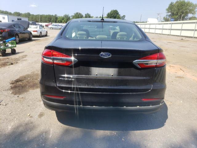 3FA6P0G74KR280670 - 2019 FORD FUSION S BLACK photo 6