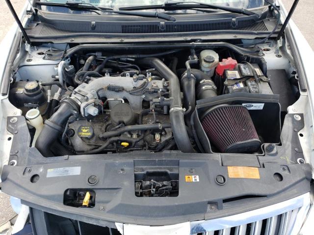 1LNHL9FT0CG804581 - 2012 LINCOLN MKS WHITE photo 11