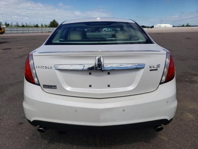 1LNHL9FT0CG804581 - 2012 LINCOLN MKS WHITE photo 6