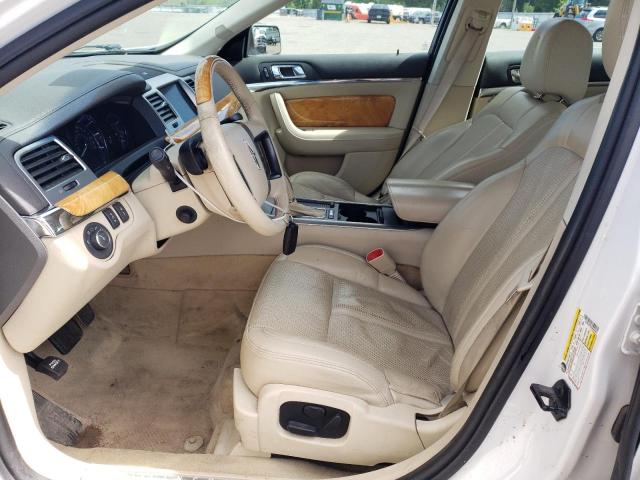 1LNHL9FT0CG804581 - 2012 LINCOLN MKS WHITE photo 7