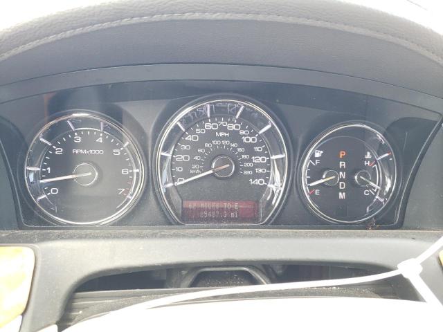 1LNHL9FT0CG804581 - 2012 LINCOLN MKS WHITE photo 9