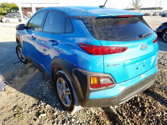 KM8K12AA2KU220398 - 2019 HYUNDAI KONA SE  photo 3