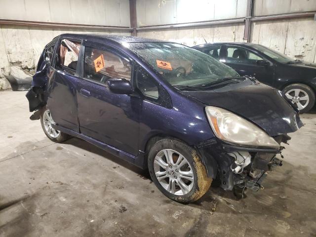 JHMGE8H46AC030785 - 2010 HONDA FIT SPORT იასამნისფერი ფოტო 4