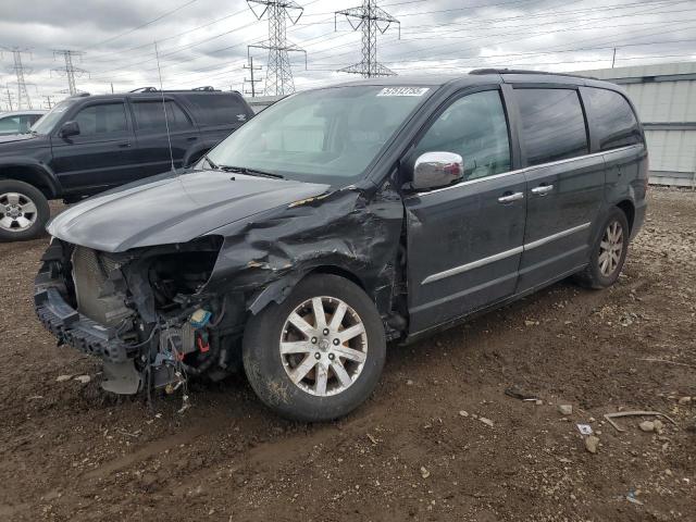 2C4RC1CG6CR376581 - 2012 CHRYSLER TOWN & COU TOURING L GRAY photo 1