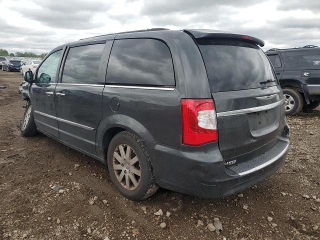 2C4RC1CG6CR376581 - 2012 CHRYSLER TOWN & COU TOURING L GRAY photo 2