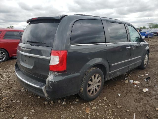 2C4RC1CG6CR376581 - 2012 CHRYSLER TOWN & COU TOURING L GRAY photo 3