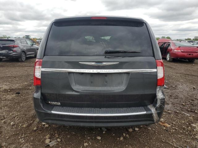 2C4RC1CG6CR376581 - 2012 CHRYSLER TOWN & COU TOURING L GRAY photo 6