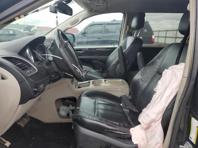 2C4RC1CG6CR376581 - 2012 CHRYSLER TOWN & COU TOURING L GRAY photo 7