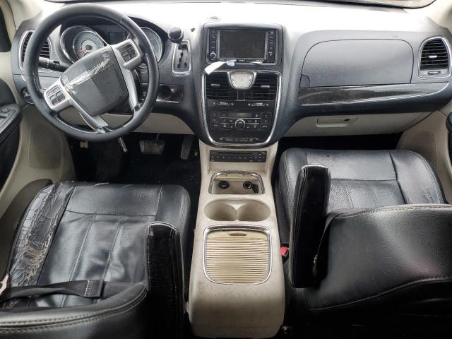 2C4RC1CG6CR376581 - 2012 CHRYSLER TOWN & COU TOURING L GRAY photo 8