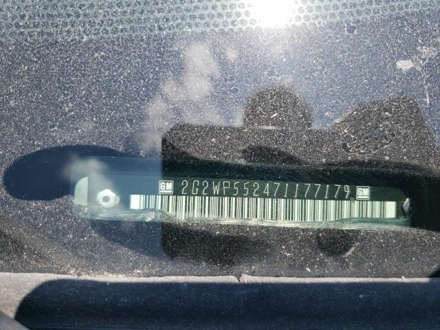 2G2WP552471177179 - 2007 PONTIAC GRAND PRIX 灰色 照片 12