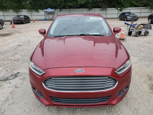 3FA6P0HD9ER102813 - 2014 FORD FUSION SE RED photo 5