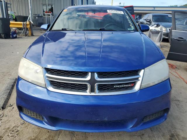 1C3CDZCB4CN312935 - 2012 DODGE AVENGER SXT BLUE photo 5