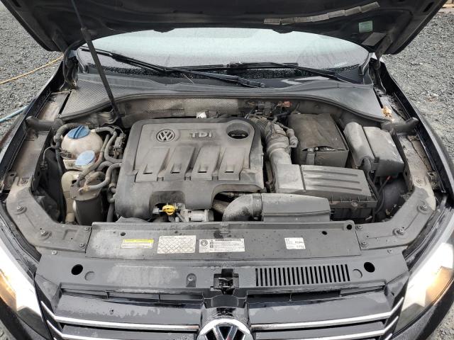 1VWAN7A37EC086546 - 2014 VOLKSWAGEN PASSAT S BLACK photo 11