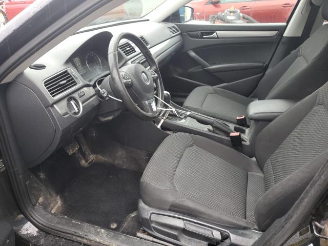 1VWAN7A37EC086546 - 2014 VOLKSWAGEN PASSAT S BLACK photo 7