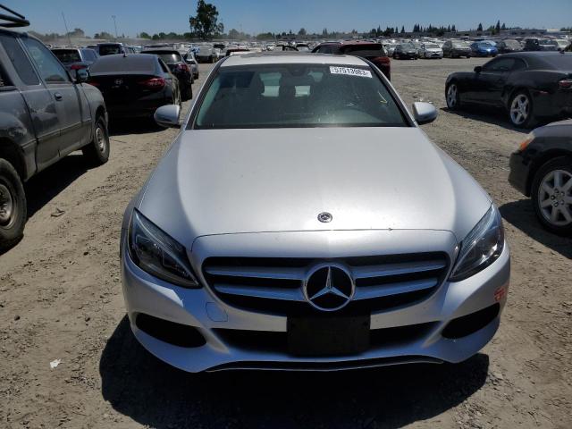 55SWF4HB5JU260529 - 2018 MERCEDES-BENZ C 350E SILVER photo 5