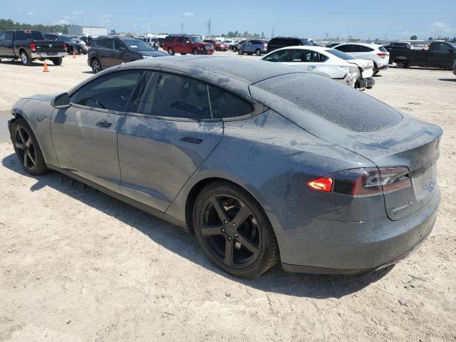 5YJSA1CN4DFP04275 - 2013 TESLA MODEL S GRAY photo 2