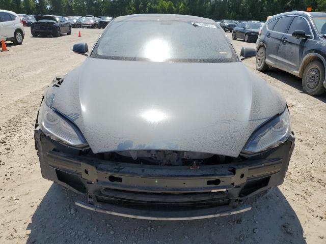 5YJSA1CN4DFP04275 - 2013 TESLA MODEL S GRAY photo 5