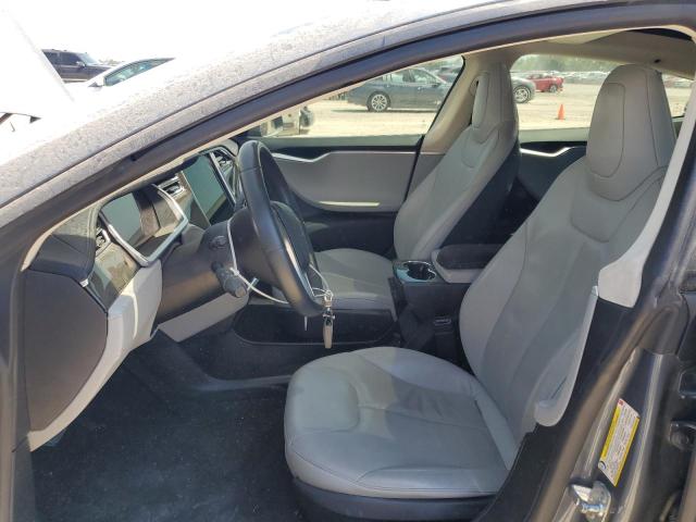 5YJSA1CN4DFP04275 - 2013 TESLA MODEL S GRAY photo 7