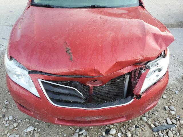 4T1BF3EK0AU055945 - 2010 TOYOTA CAMRY BASE RED photo 11