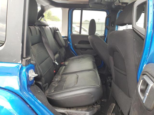 1C4JJXP68MW807776 - 2021 JEEP WRANGLER U SAHARA 4XE BLUE photo 11