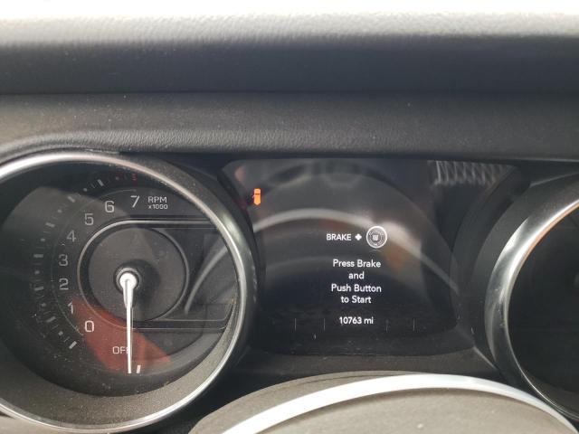 1C4JJXP68MW807776 - 2021 JEEP WRANGLER U SAHARA 4XE BLUE photo 9