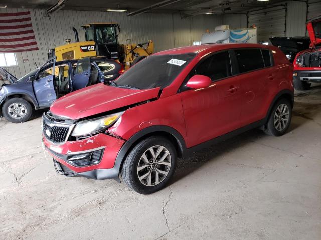 KNDPB3AC9E7560827 - 2014 KIA SPORTAGE BASE RED photo 1