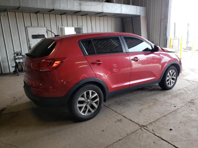 KNDPB3AC9E7560827 - 2014 KIA SPORTAGE BASE RED photo 3