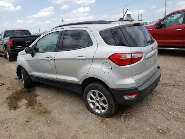 MAJ6S3GL5KC262285 - 2019 FORD ECOSPORT SE SILVER photo 2