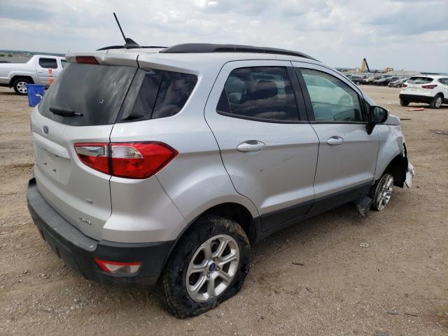 MAJ6S3GL5KC262285 - 2019 FORD ECOSPORT SE Plata foto 3