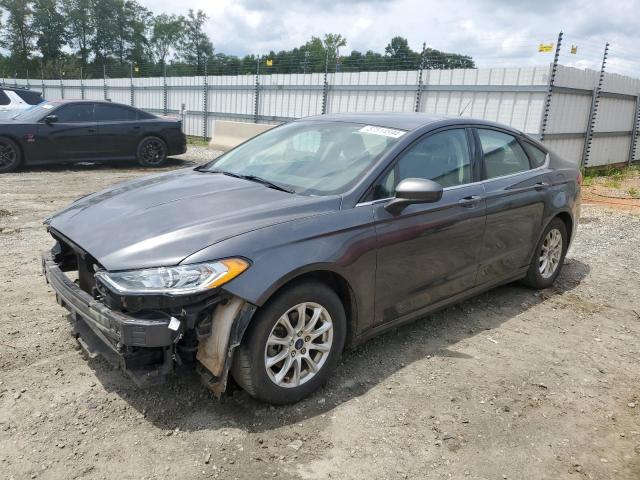 3FA6P0G79HR184185 - 2017 FORD FUSION S GRAY photo 1