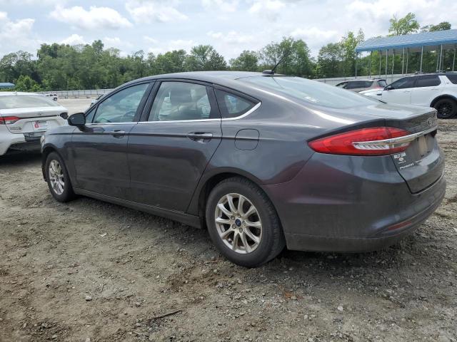 3FA6P0G79HR184185 - 2017 FORD FUSION S GRAY photo 2