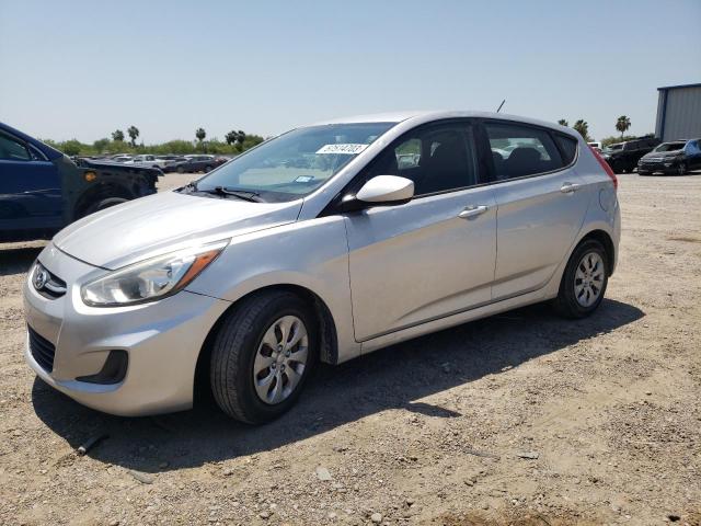 KMHCT5AE6FU212880 - 2015 HYUNDAI ACCENT GS SILVER photo 1