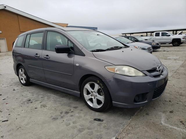 JM1CR29L670143721 - 2007 MAZDA 5 GRAY photo 4