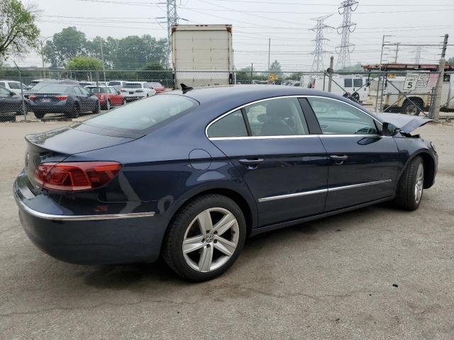 WVWBP7AN4DE503627 - 2013 VOLKSWAGEN CC SPORT BLUE photo 3