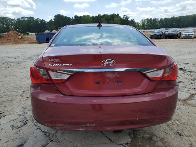 5NPEB4AC5BH117112 - 2011 HYUNDAI SONATA GLS MAROON photo 6