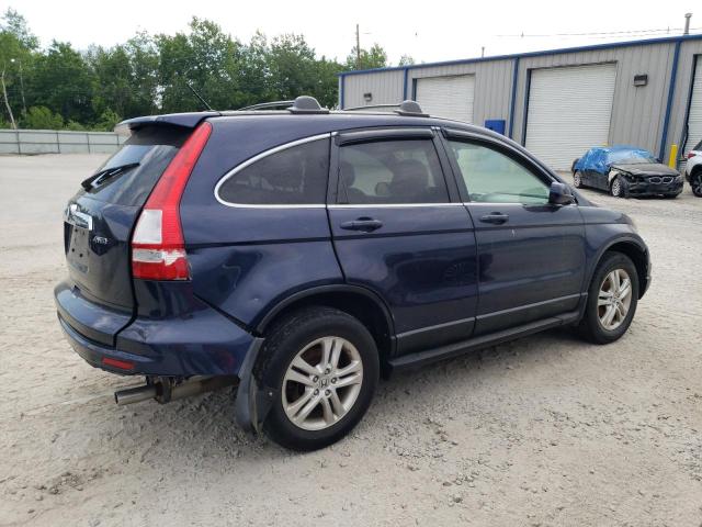 5J6RE4H70BL118837 - 2011 HONDA CR-V EXL BLUE photo 3