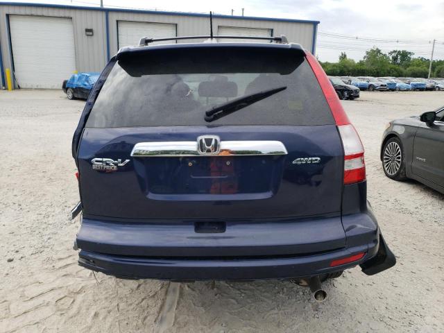 5J6RE4H70BL118837 - 2011 HONDA CR-V EXL BLUE photo 6