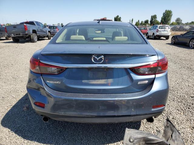 JM1GJ1W53F1198144 - 2015 MAZDA 6 GRAND TOURING BLUE photo 6