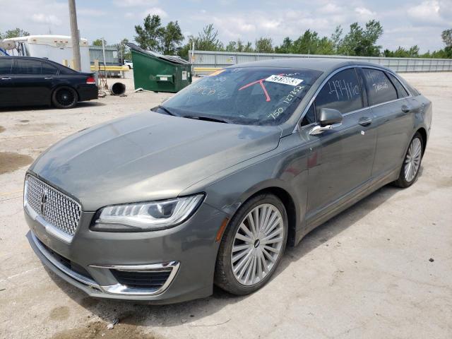 3LN6L5F95HR608043 - 2017 LINCOLN MKZ RESERVE ნაცრისფერი ფოტო 1